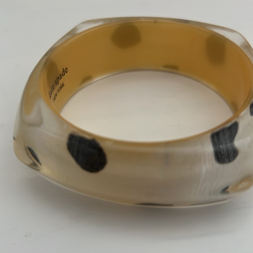 Vintage kate spade new york Pop Art IKAT Resin bangle bracelet - Picture 8 of 8